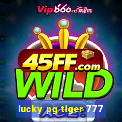 lucky pg tiger 777